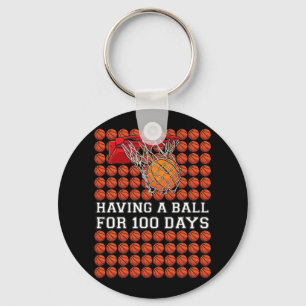 100 dagen Bysketbyll Kinder jongen slimmer Sleutelhanger