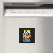 100 dagen Cray Cray 100e dag schoolleraar Magneet (Insitu (Vaatwasser))