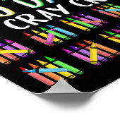 100 dagen Crayons 100 dagen op school Poster (Hoek)