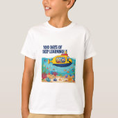 100 dagen Deep Learning Boys T-shirt (Voorkant)