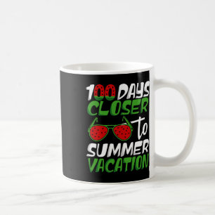 100 dagen dichter bij de zomervakantie Leraar 100  Koffiemok