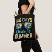 100 dagen dichter bij de zomervakantie school tote bag (Dichtbij)