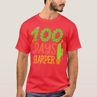 100 dagen docent-cactus t-shirt