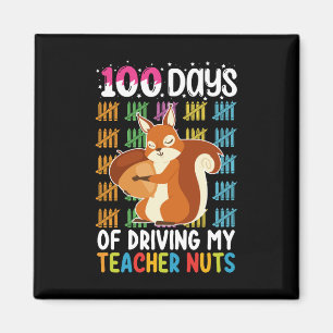 100 dagen eekhoorn die mijn leraar gek maakt magneet