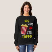 100 dagen en nog steeds knalt Poppodium Kids 100st Trui (Voorkant volledig)