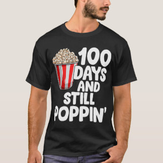 100 dagen en nog steeds papaver Kinderen 100e dag T-shirt