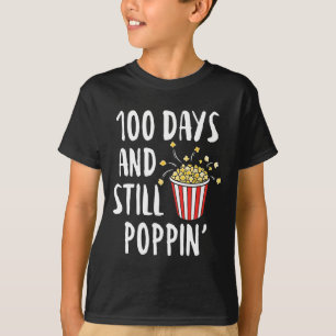 100 dagen en nog steeds papaver Kinderen 100e dag T-shirt