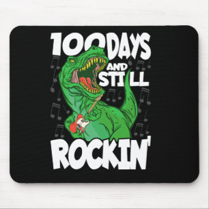 100 dagen en nog steeds rocken - 100 dagen schoold muismat