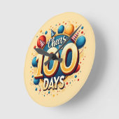 100 dagen: feestelijke 100ste schooldag ronde klok (Hoek)