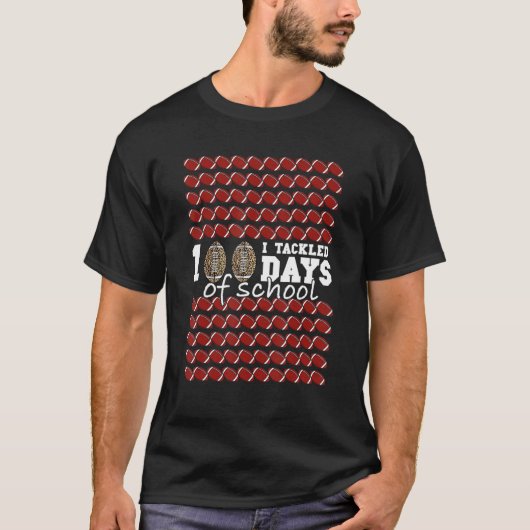 100 dagen Football 100e dag T-shirt (Voorkant)