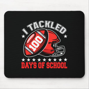 100 dagen Football op school Ik heb 100 dagen van Muismat