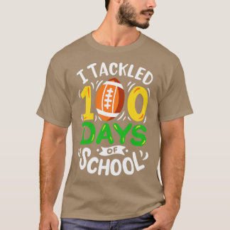 100 dagen Football op school T-shirt