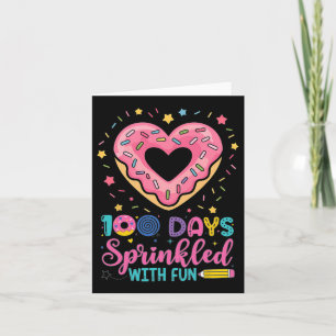 100 dagen gesponnen met vun taart 100e dag van S Kaart