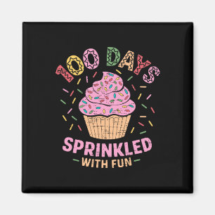 100 dagen gesponnen met vun taart 100e dag van S Magneet