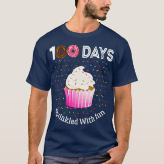 100 dagen gestrooid met grappige 100 dagen scho t-shirt