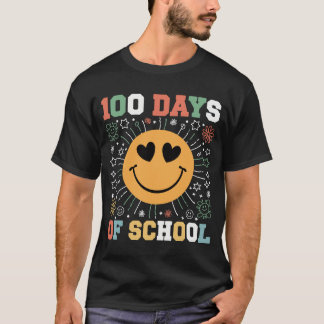 100 dagen glimlachen op school t-shirt