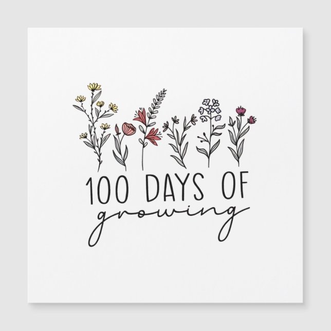 100 dagen Groeiende Planten School (Voorkant)