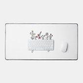 100 dagen Groeiende Planten School Bureaumat (Keyboard & Muis)