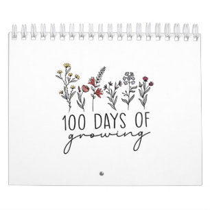100 dagen Groeiende Planten School Kalender