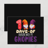 100 dagen hangen met mijn kabouters school briefkaart (Voorkant / Achterkant)