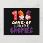 100 dagen hangen met mijn kabouters school briefkaart (Voorkant)