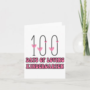 100 dagen hart van de kleuterleidster Vale Kaart