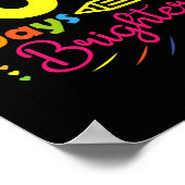 100 dagen helderder - 100 dagen schoolleraar stu poster (Hoek)