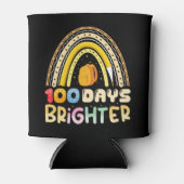 100 dagen helderder 100ste dag van de school leraa blikjeskoeler (Voorkant)