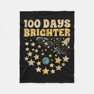 100 dagen helderder Kinder 100ste dag van schoolst Fleece Deken