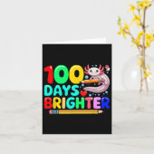 100 dagen helderder kostuum Kleurrijke Axolot lera Kaart (Gele Bloem)