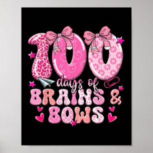 100 dagen hersens en bogen 100ste dag van school G Poster