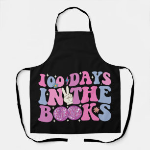 100 Dagen In De Boeken Disco Bal Groovy Retro Schort