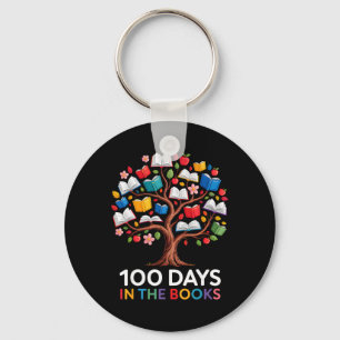 100 dagen in de boeken Leerkracht 100ste dag van Sleutelhanger