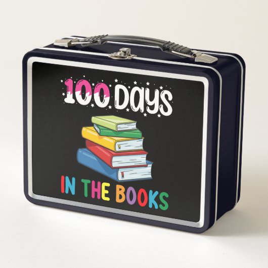 100 dagen in de boeken school lezen bibliothecaris (Voorkant)