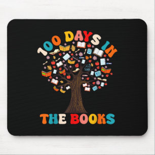 100 dagen in de boeken Voorleesleraar 100e dag Muismat