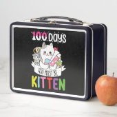 100 dagen je moet kitten kat van school zijn (In situ)