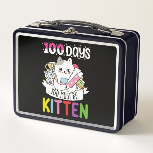 100 dagen je moet kitten kat van school zijn (Voorkant)