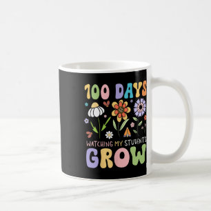100 dagen kijken hoe mijn studenten groeien Funny Koffiemok