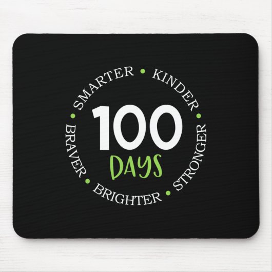 100 dagen Kinder Groei Minds van het lerarenteam o Muismat (Voorkant)