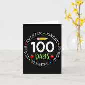 100 dagen Kinder groeivertraging van het lerarente Kaart (Gele Bloem)