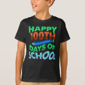 100 dagen Kinder school T-shirt (Voorkant)