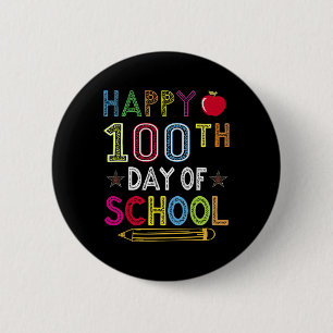 100 dagen Kinder schoolcadeau voor studenten Ronde Button 5,7 Cm