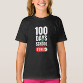100 dagen Kinderen van schoolmeisjes T-shirt (Voorkant)