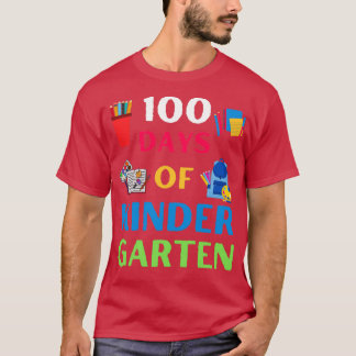 100 dagen Kindergarten Celebration Kinder Gift 1 T-shirt