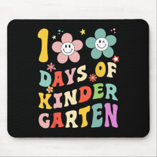 100 dagen Kindergarten Groovy 100e dag school t Muismat