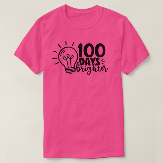 100 dagen Klassieke Shirt Klassieke TShirt (Design voorkant)