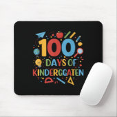 100 dagen kleuterschool 100 dagen muismat (Met muis)