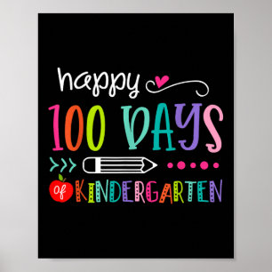 100 dagen kleuterschool 100 dagen school poster