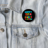 100 dagen kleuterschool 100ste schooldag ronde button 5,7 cm (In situ)