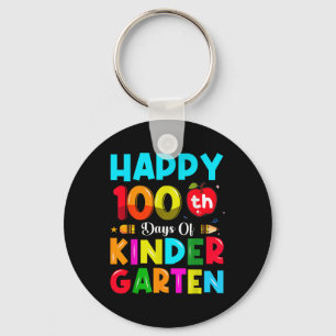 100 dagen kleuterschool 100ste schooldag sleutelhanger